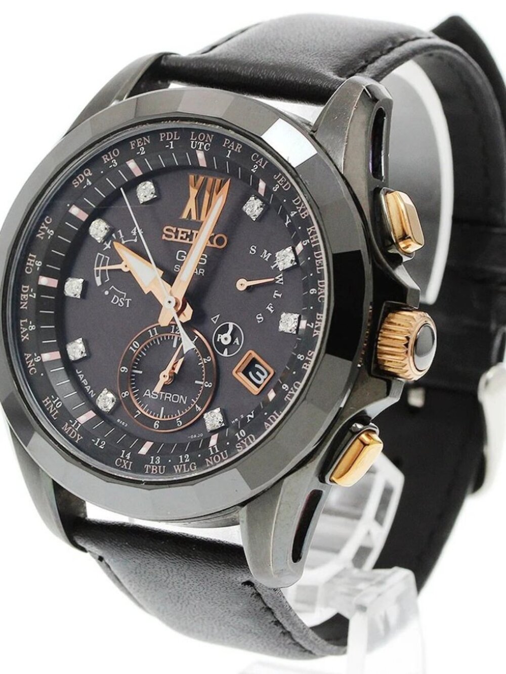 SEIKO Astron Limited SBXB083/8X53-0AP0-2 Solar Powered Radio Men's Watch_959906